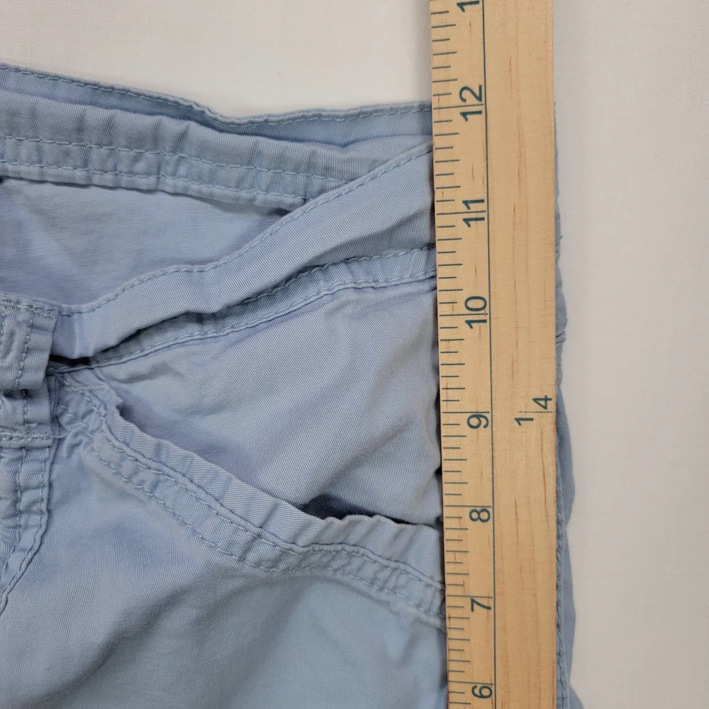 UNIONBAY Women's Sky Blue Cargo Shorts - Picture 3 of 7